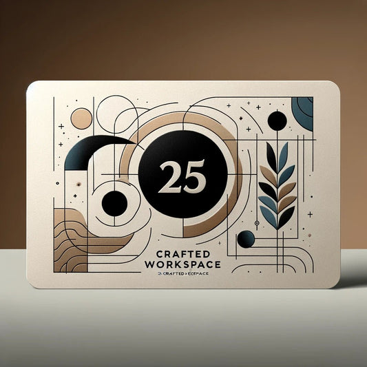 Craftedworkspace Gift Cards Gift Cards Craftedworkspace $25.00  