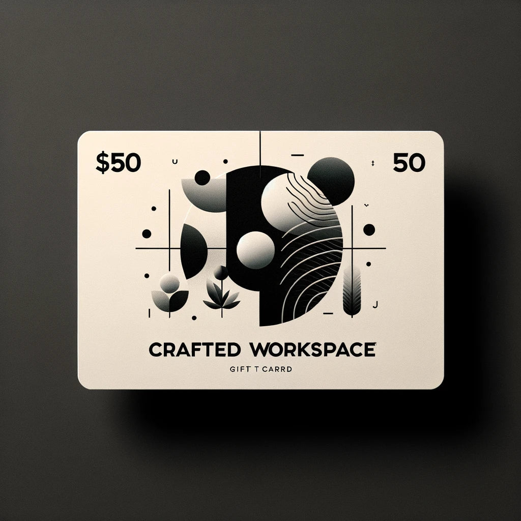 Craftedworkspace Gift Cards Gift Cards Craftedworkspace $50.00  